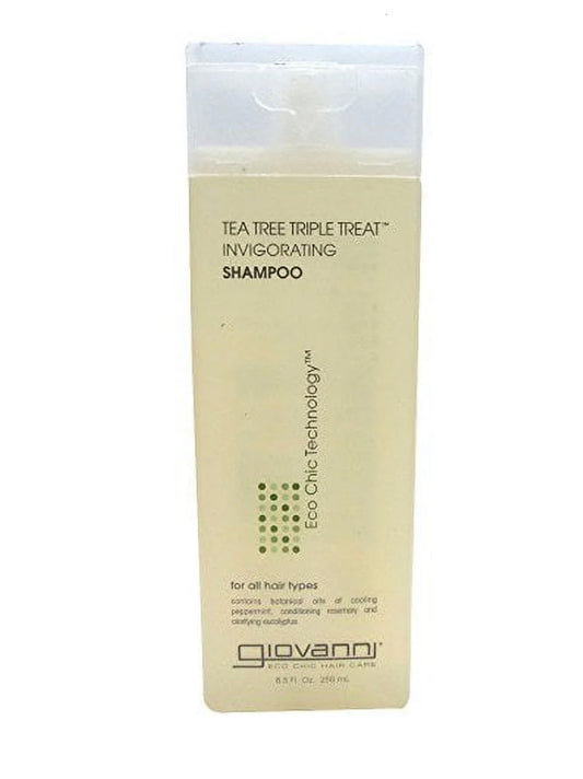 Giovanni Eco Chic Tea Tree Triple Treat Shampoo, 8.5 Oz.