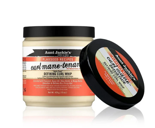 Aunt Jackie's Flaxseed Curl Mane-Tenance Curl Defining Curl Whip 15oz