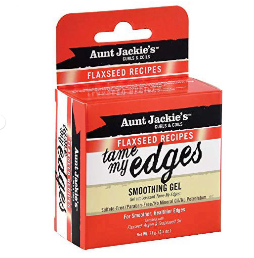 Aunt Jackies Flaxseed Tame My Edges Smoothing Gel, 2.5 Oz.