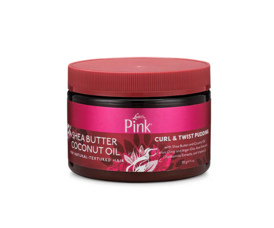 Luster Pink Shea Butter Coconut Oil Curl & Twist Pudding 11oz