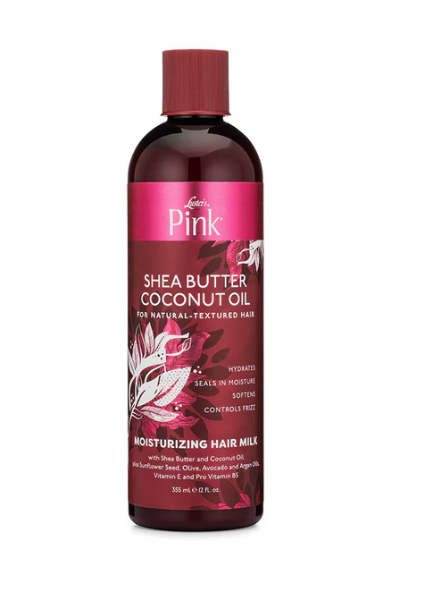 Pink Shea Butter Coconut Oil Moisturizing Hair Milk