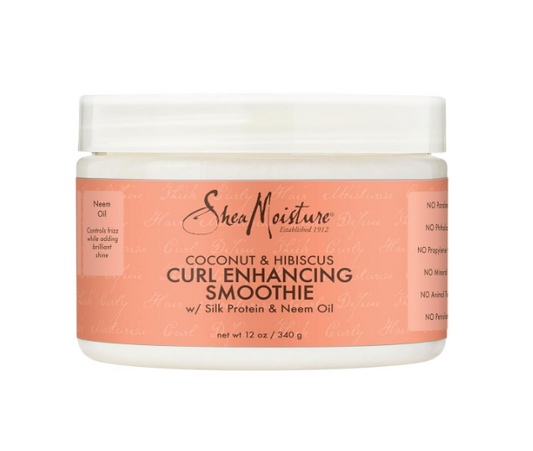 Shea Moisture Coconut Hibiscus Curl Enhancing Smoothie, 12 Oz.